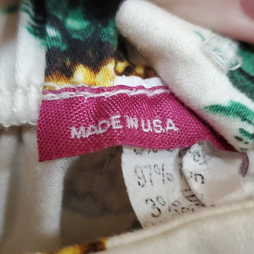 Ixia pineapple print mini dress A-line - Picture 2 of 3